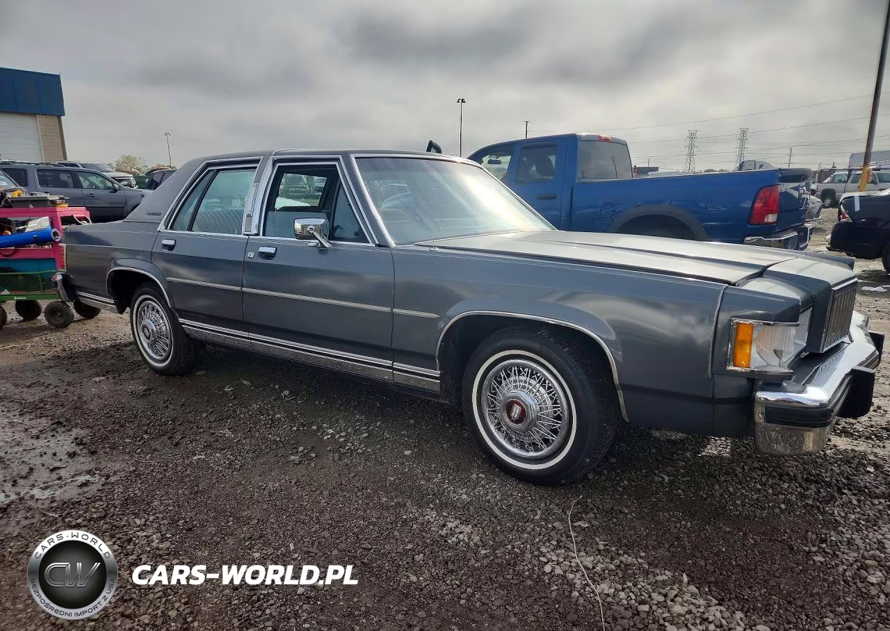 1987 Mercury Grand Marquis Gs VIN:2MEBM74F5HX637837 - 4