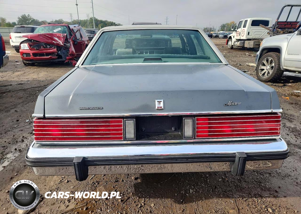 1987 Mercury Grand Marquis Gs VIN:2MEBM74F5HX637837 - 6