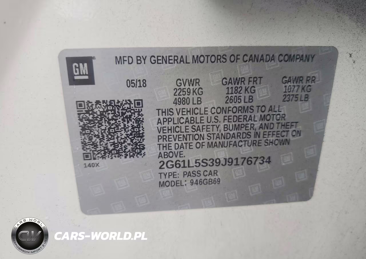 2018 Cadillac Xts VIN:2G61L5S39J9176734 - 12