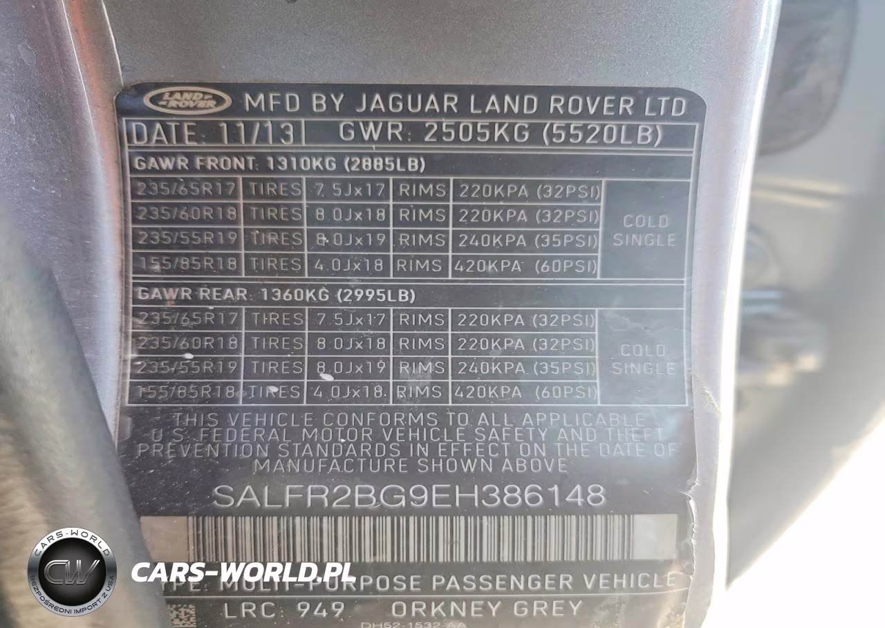 2014 Land Rover Lr2 Hse VIN:SALFR2BG9EH386148 - 13