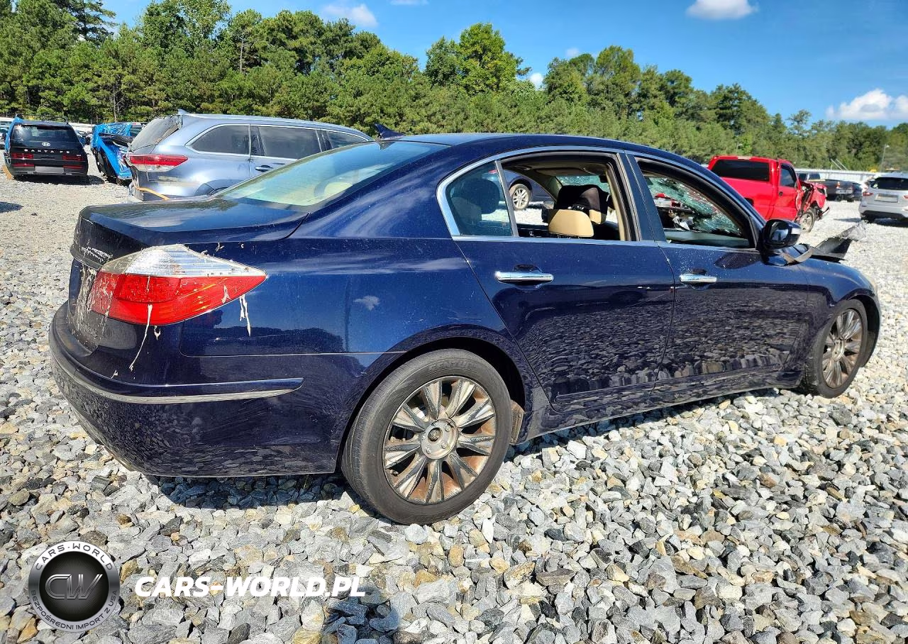 2009 Hyundai Genesis 3.8L VIN:KMHGC46E29U042459 - 3