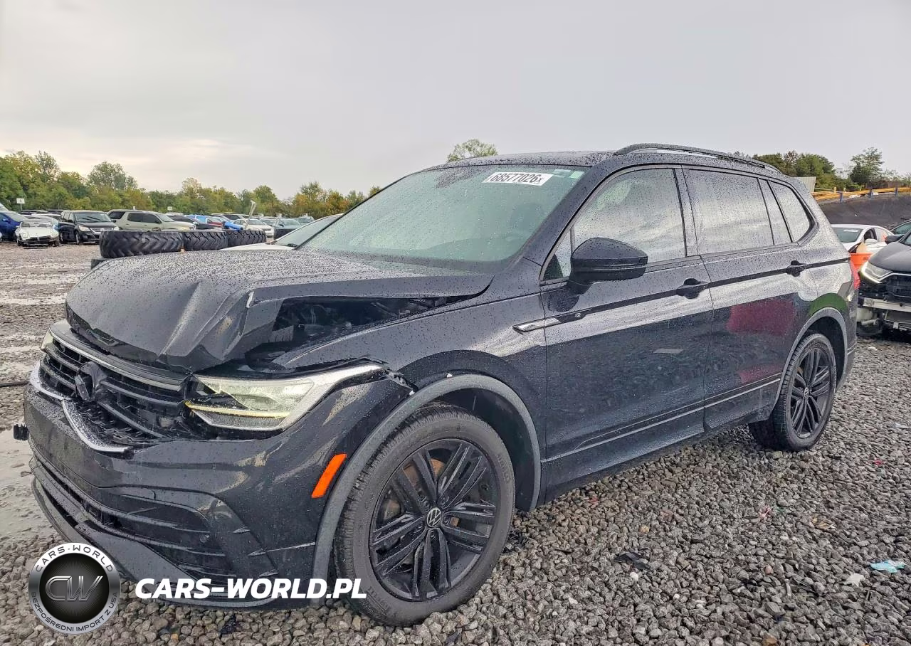 2022 Volkswagen Tiguan Se R-Line Black VIN:3VVCB7AX0NM049622 - 1