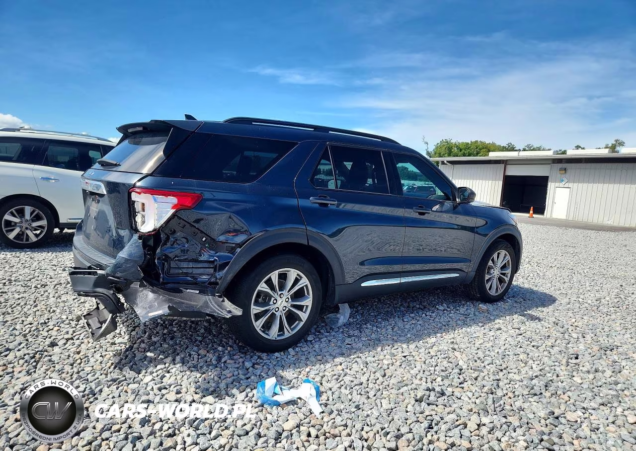 2022 Ford Explorer Xlt VIN:1FMSK7DH6NGB61653 - 3