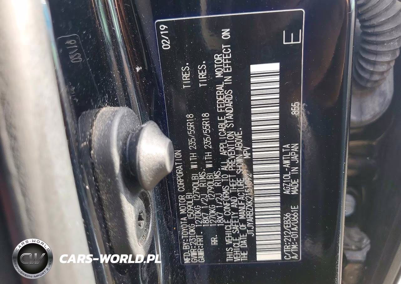 2019 Lexus Nx 300 F Sport VIN:JTJYARBZXK2151092 - 13