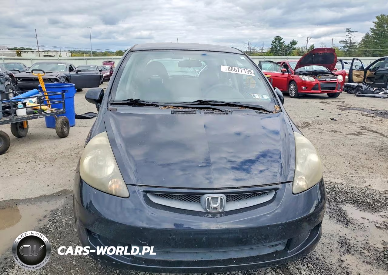 2008 Honda Fit VIN:JHMGD38438S032614 - 5