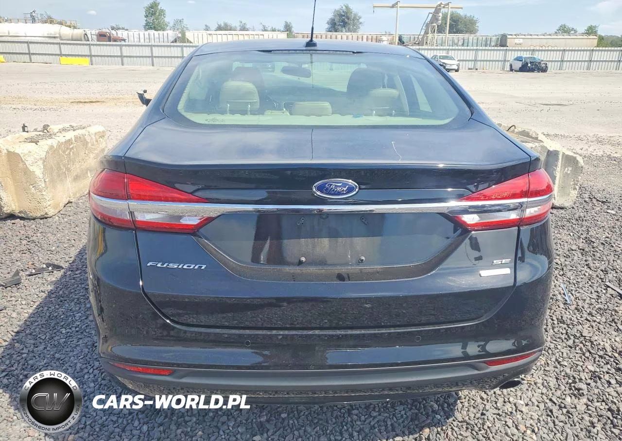 2017 Ford Fusion Se VIN:3FA6P0HD4HR188665 - 6