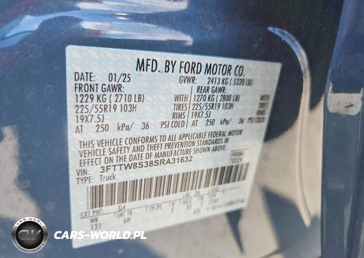 2025 Ford Maverick Lariat VIN:3FTTW8S38SRA31632 - 14
