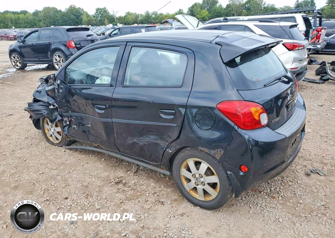 2014 Mitsubishi Mirage Es VIN:ML32A4HJ6EH023319 - 2