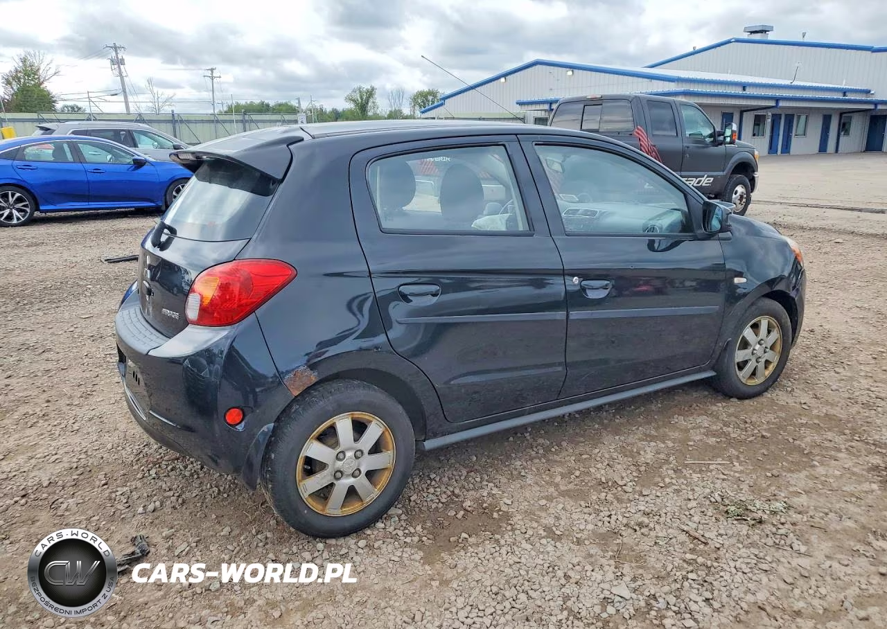 2014 Mitsubishi Mirage Es VIN:ML32A4HJ6EH023319 - 3