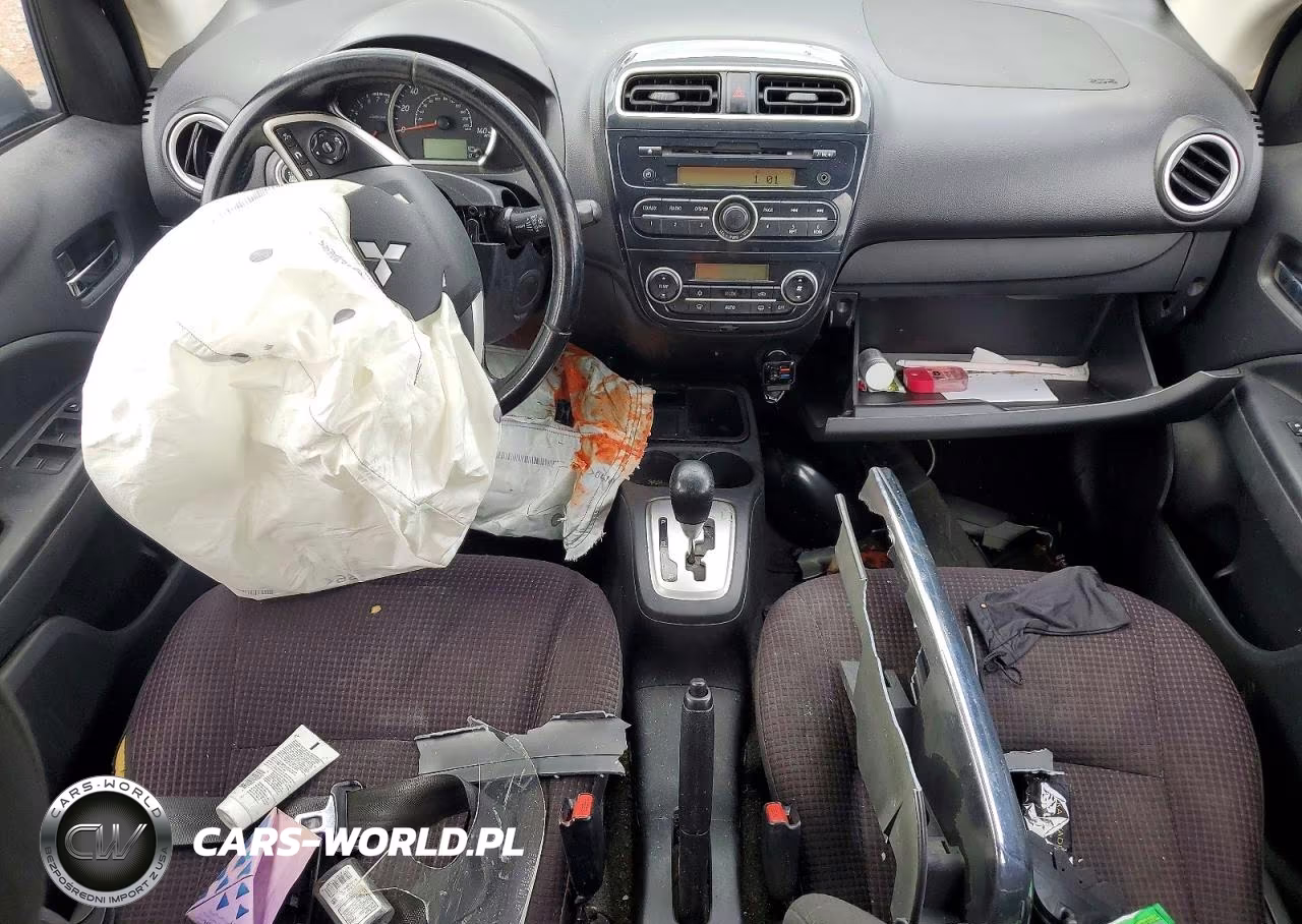 2014 Mitsubishi Mirage Es VIN:ML32A4HJ6EH023319 - 8