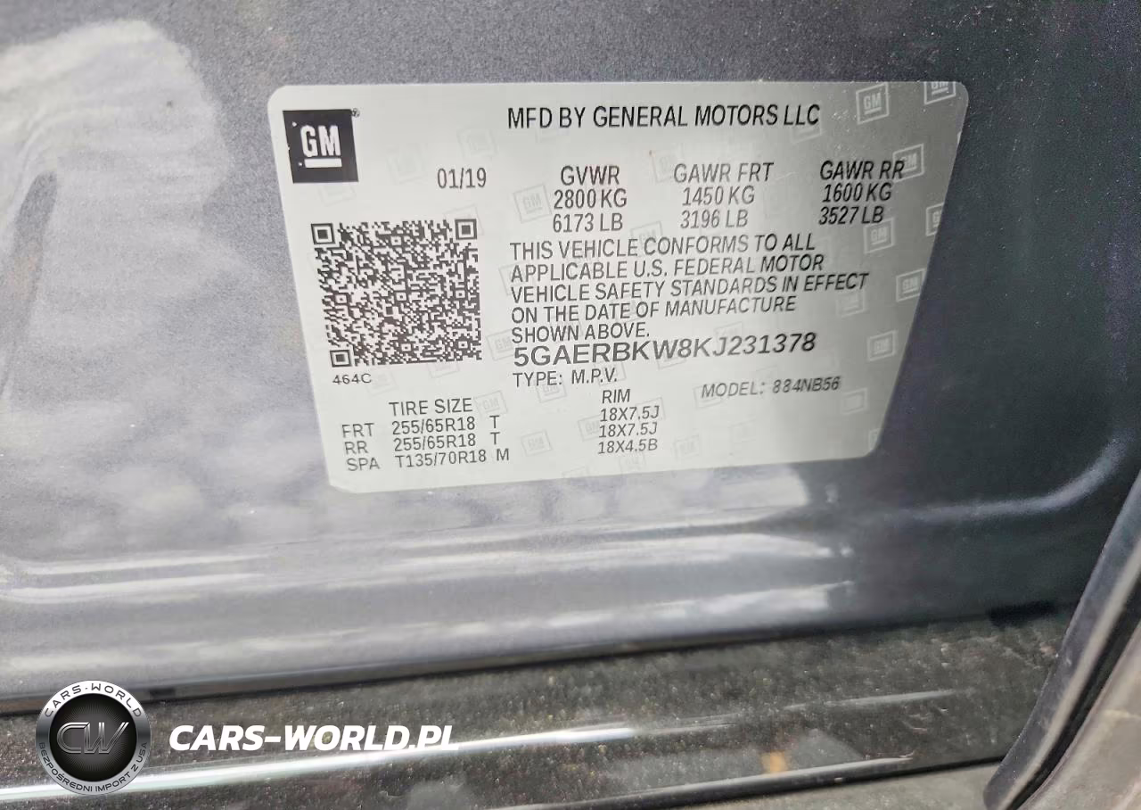 2019 Buick Enclave Essence VIN:5GAERBKW8KJ231378 - 12