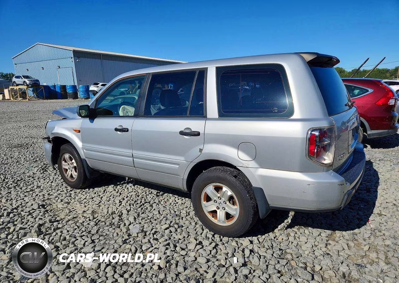 2006 Honda Pilot Lx VIN:2HKYF18176H559092 - 2