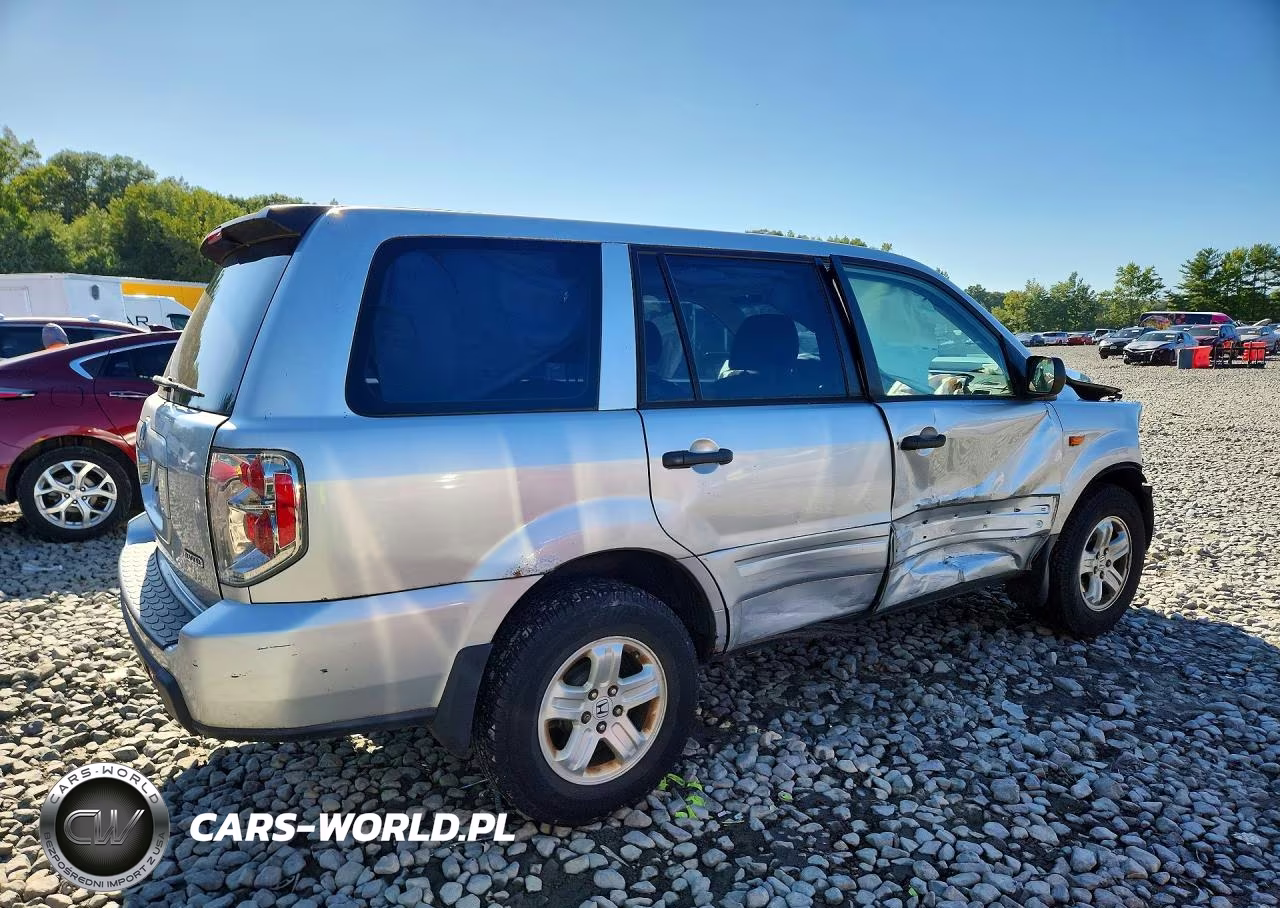 2006 Honda Pilot Lx VIN:2HKYF18176H559092 - 3