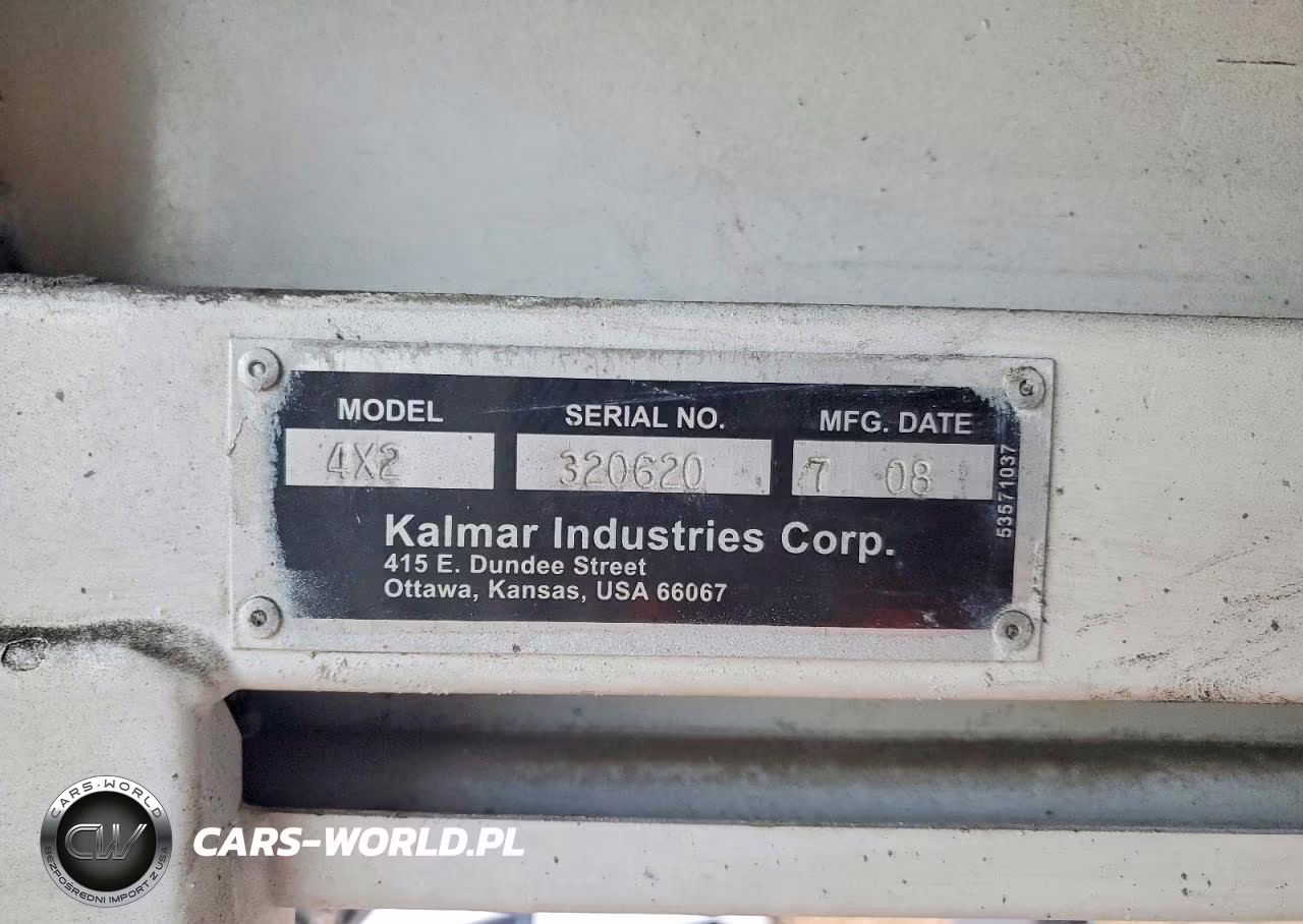 2008 Kalmar Ottawa 4X2 Yard Truck VIN:11VF813E58A000524 - 11