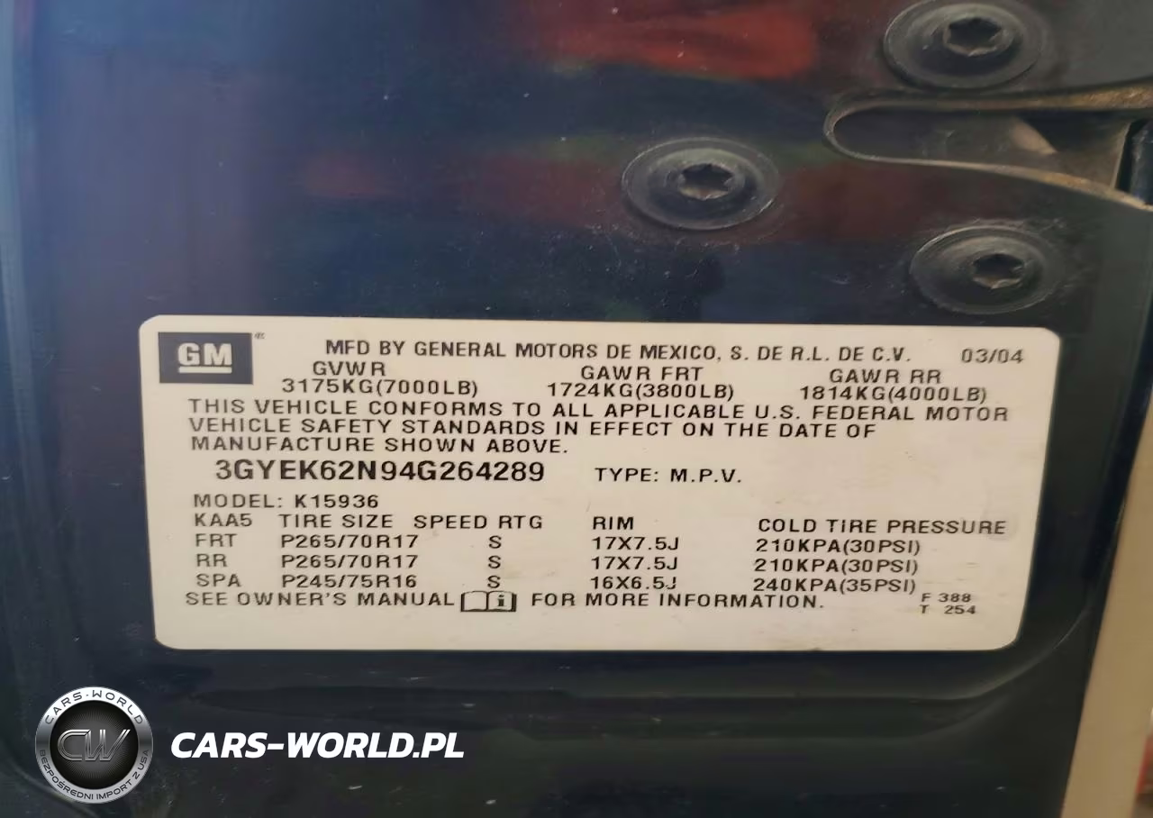 2004 Cadillac Escalade Ext VIN:3GYEK62N94G264289 - 12