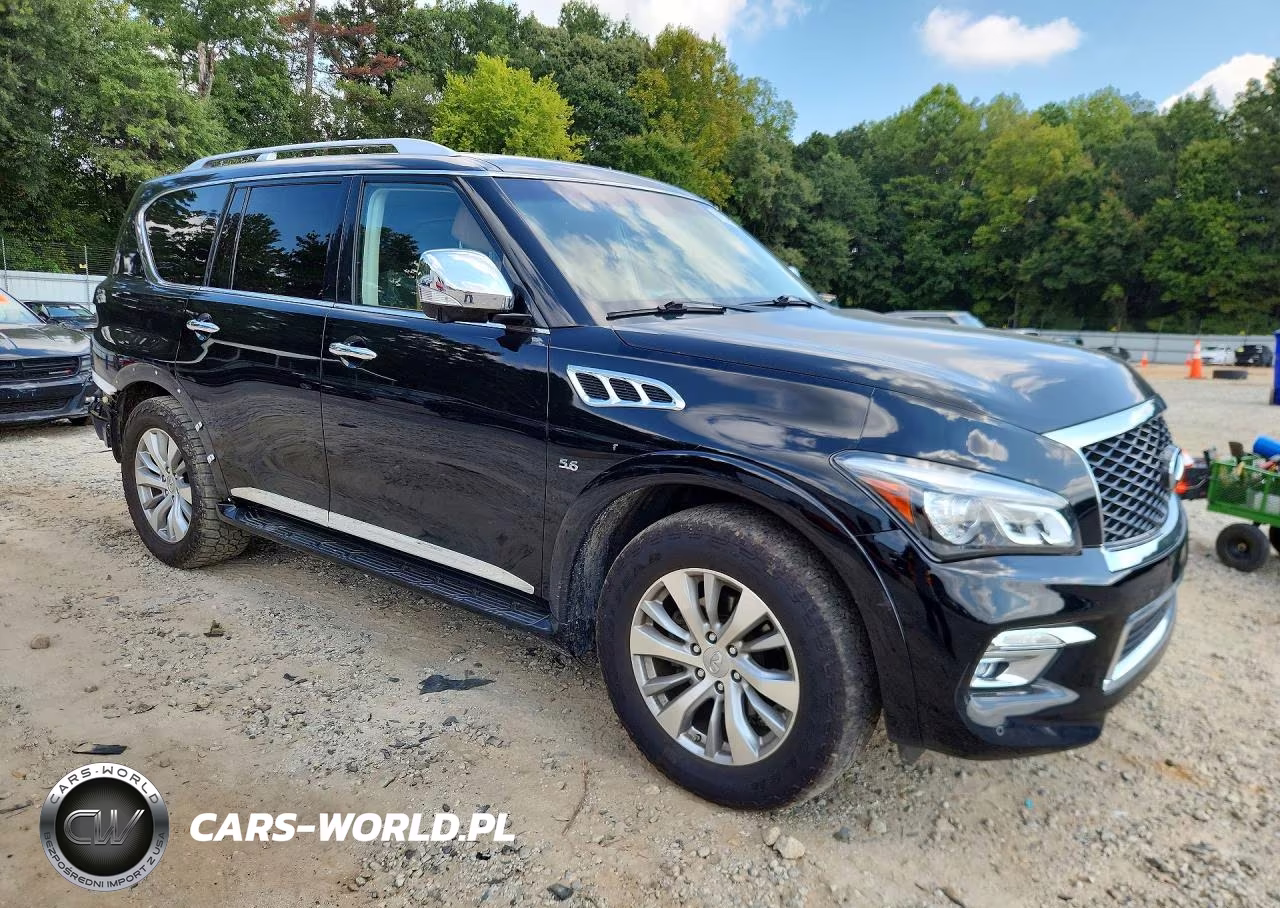 2016 Infiniti Qx80 Base VIN:JN8AZ2NC3G9402758 - 4