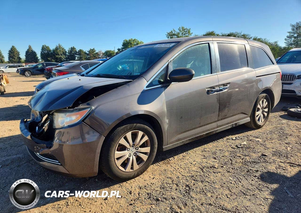 2017 Honda Odyssey Exl VIN:5FNRL5H68HB000667 - 1
