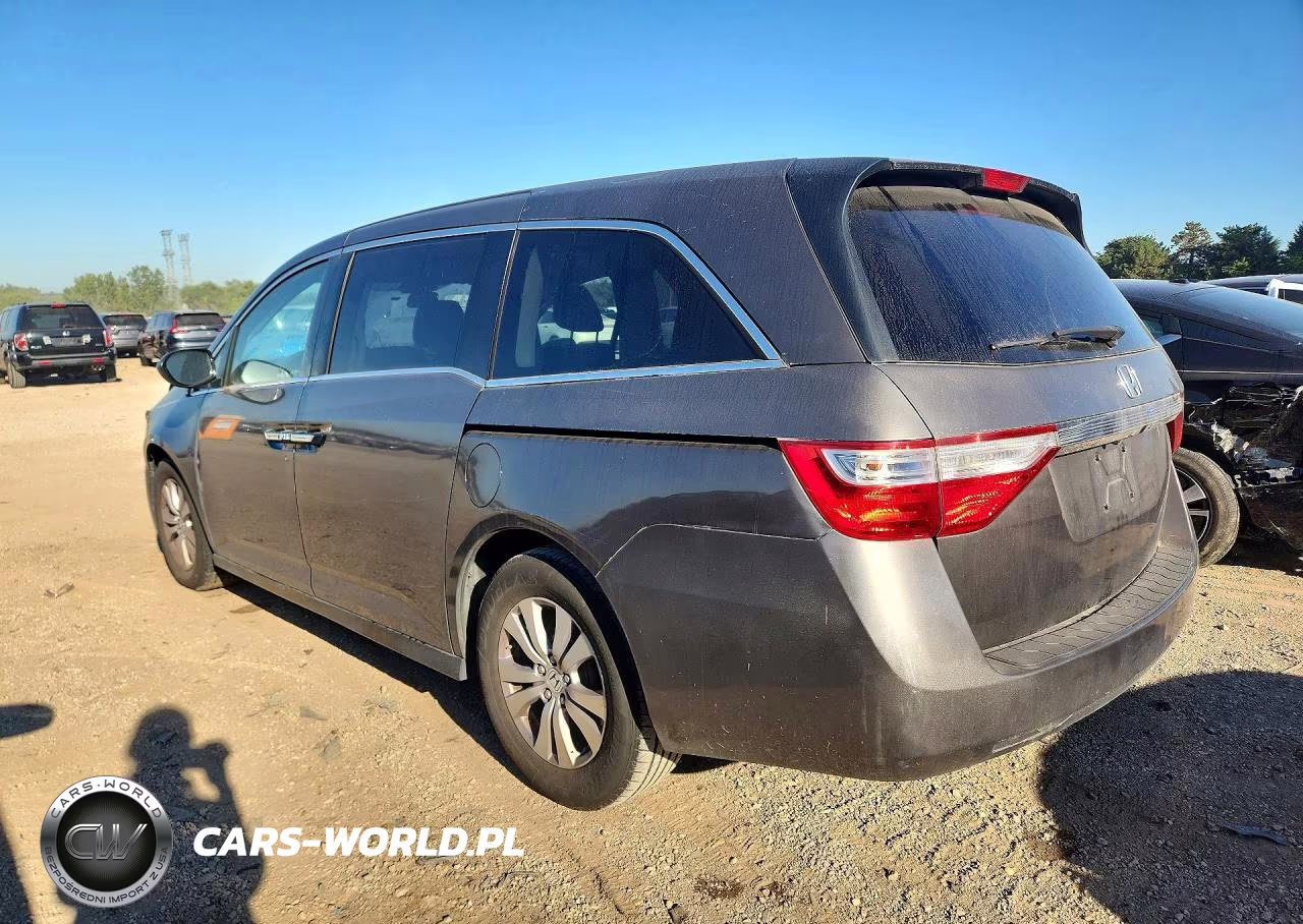 2017 Honda Odyssey Exl VIN:5FNRL5H68HB000667 - 2