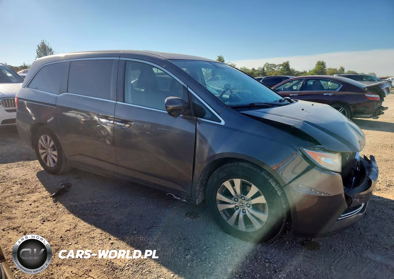 2017 Honda Odyssey Exl VIN:5FNRL5H68HB000667 - 4