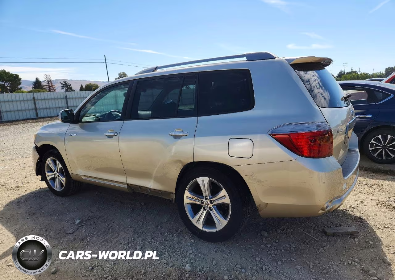 2008 Toyota Highlander Sport VIN:JTEDS43A482028385 - 2