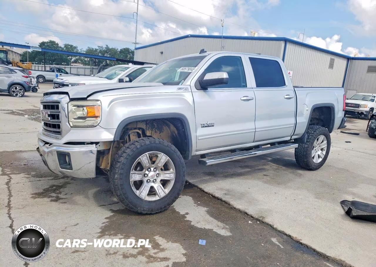 2014 GMC Sierra K1500 Sle VIN:3GTU2UEC8EG350422 - 1