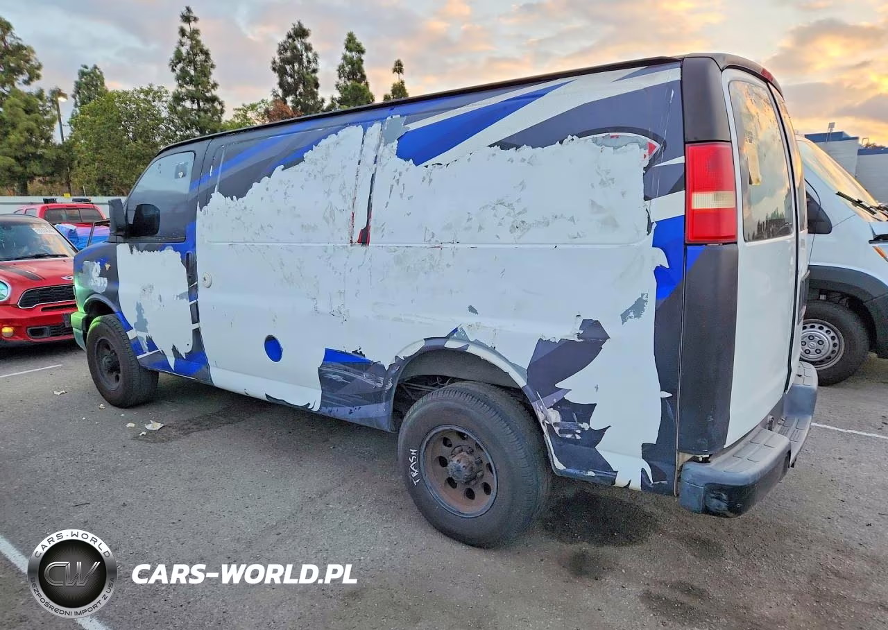 2005 Chevrolet Express G2500 Delivery Van VIN:1GCGG25V251256975 - 2