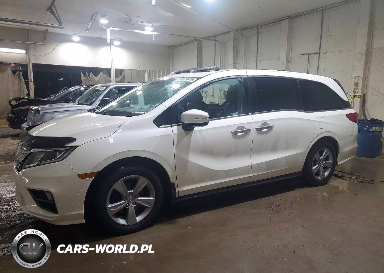 2018 Honda Odyssey Exl VIN:5FNRL6H73JB081145 - 1