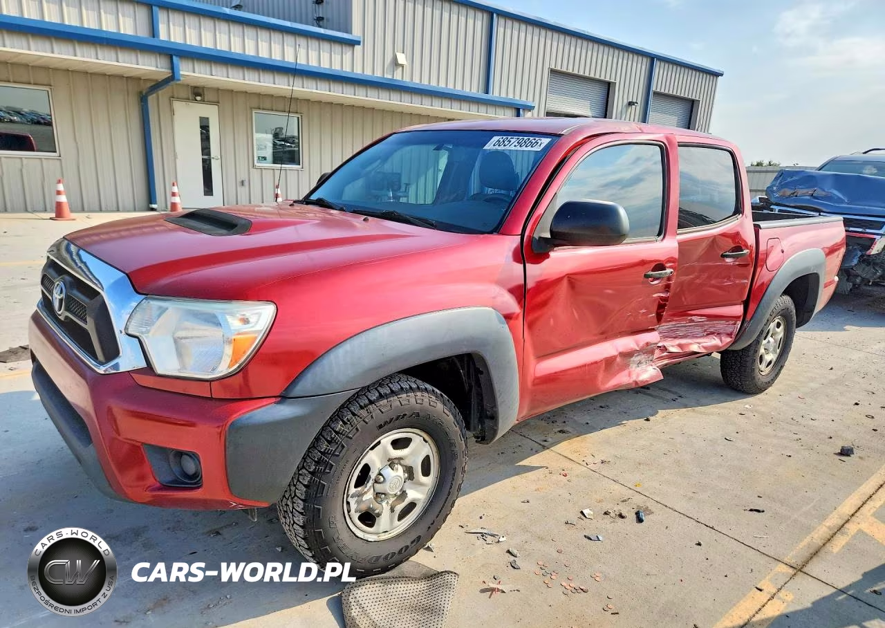 2014 Toyota Tacoma Double Cab VIN:5TFJX4CN4EX042927 - 1
