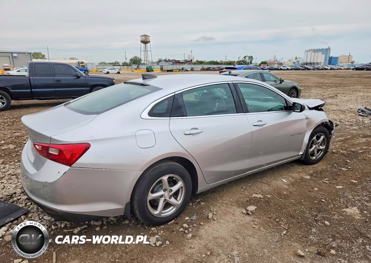 2018 Chevrolet Malibu Ls VIN:1G1ZB5STXJF188636 - 3
