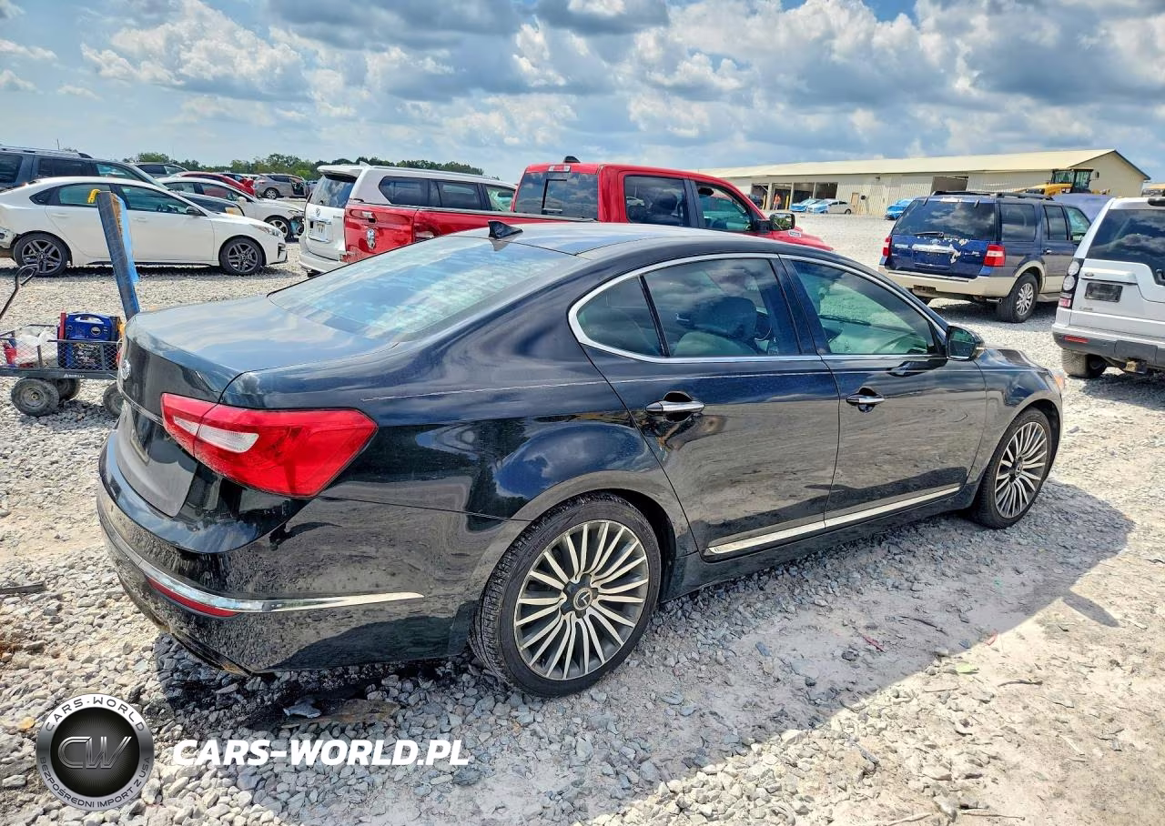 2014 Kia Cadenza Premium VIN:KNALN4D73E5137356 - 3