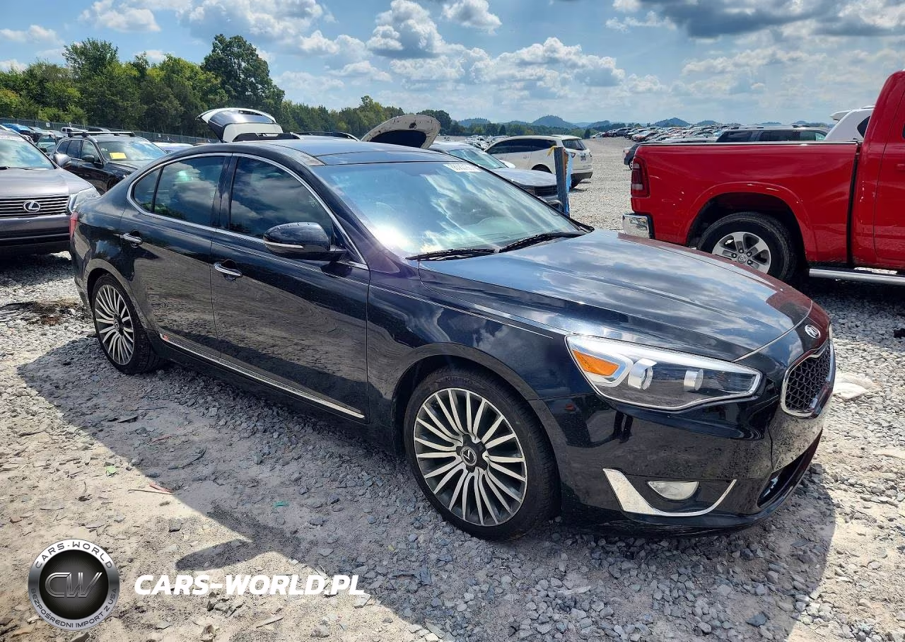 2014 Kia Cadenza Premium VIN:KNALN4D73E5137356 - 4