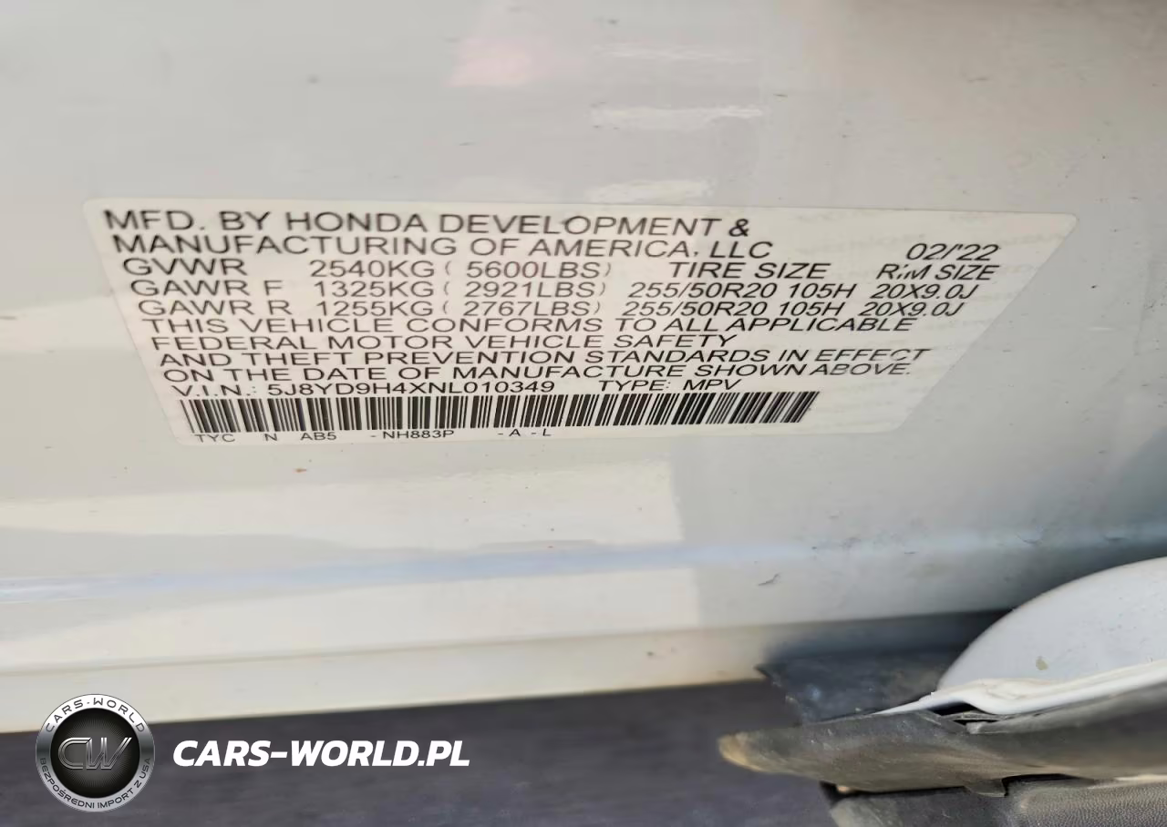 2022 Acura Mdx Technology VIN:5J8YD9H4XNL010349 - 14