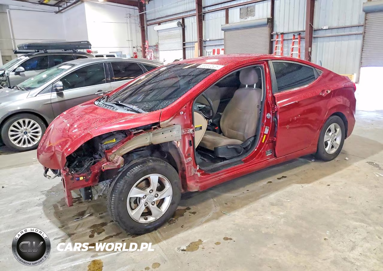 2014 Hyundai Elantra Se VIN:5NPDH4AE9EH545023 - 1