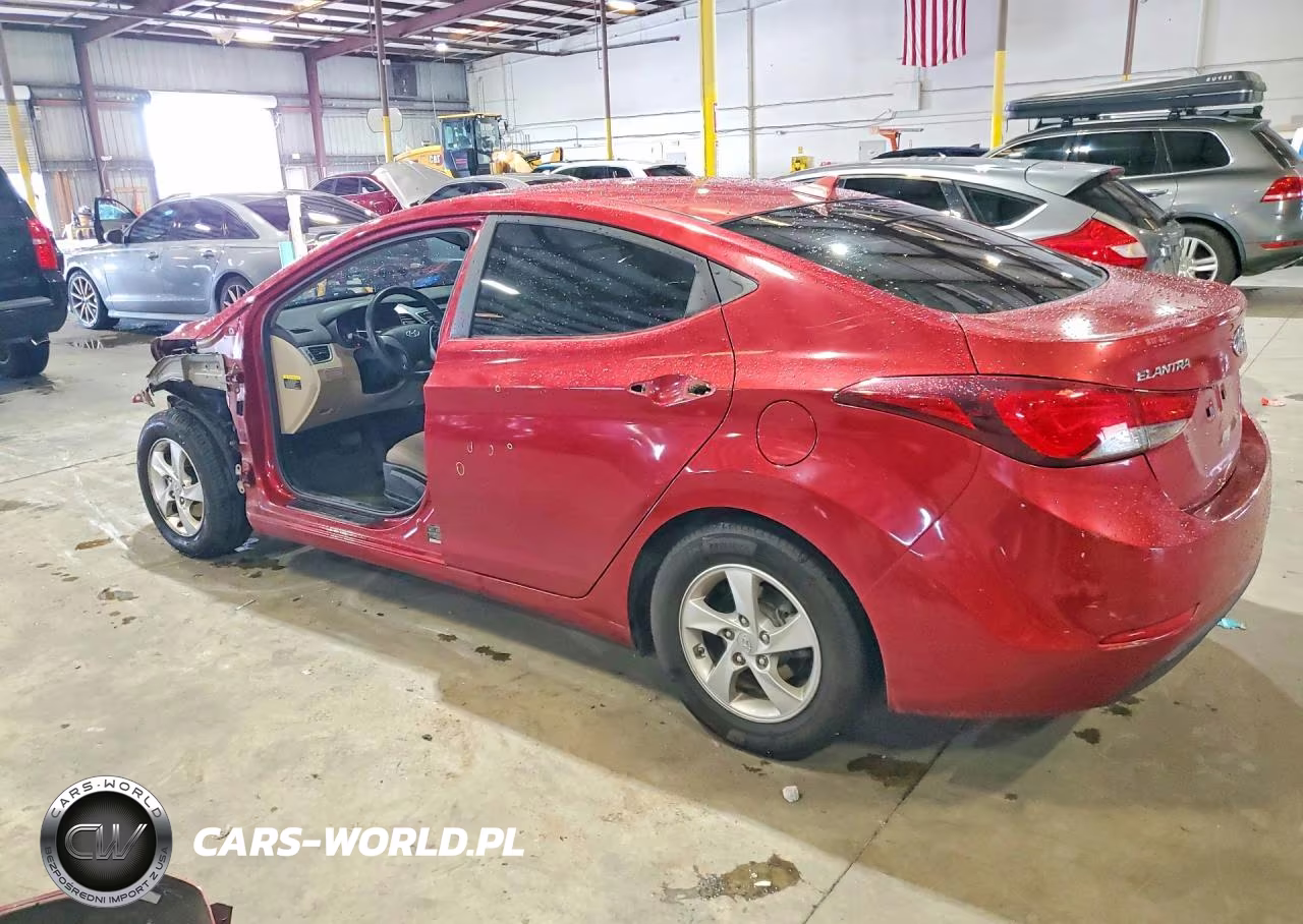 2014 Hyundai Elantra Se VIN:5NPDH4AE9EH545023 - 2