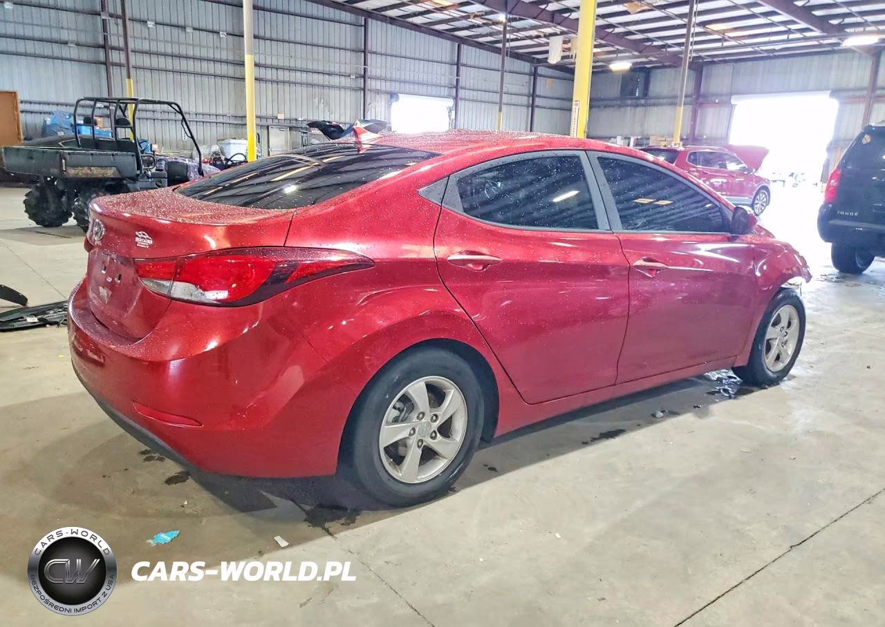 2014 Hyundai Elantra Se VIN:5NPDH4AE9EH545023 - 3