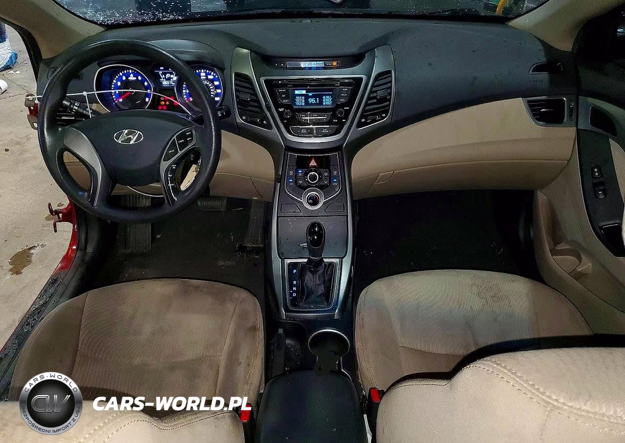 2014 Hyundai Elantra Se VIN:5NPDH4AE9EH545023 - 8