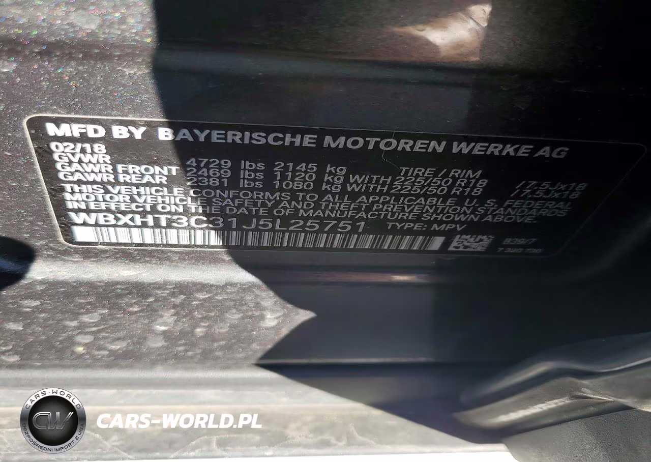 2018 BMW X1 xDrive28I VIN:WBXHT3C31J5L25751 - 13