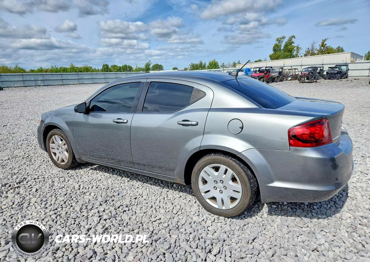 2012 Dodge Avenger Se VIN:1C3CDZAB9CN128741 - 2
