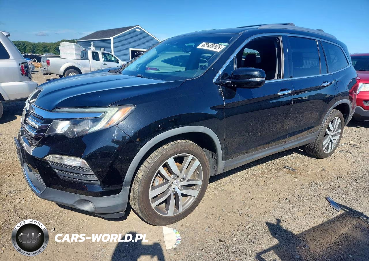 2016 Honda Pilot Elite VIN:5FNYF6H09GB063232 - 1