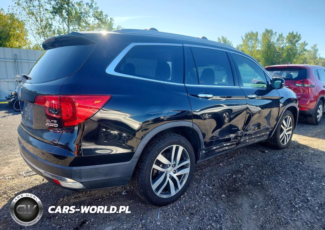 2016 Honda Pilot Elite VIN:5FNYF6H09GB063232 - 3