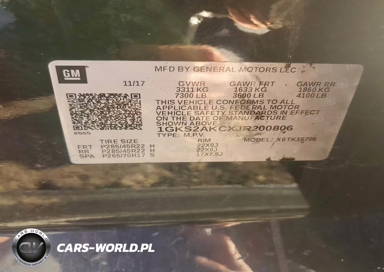2018 GMC Yukon Sle VIN:1GKS2AKCXJR200806 - 13