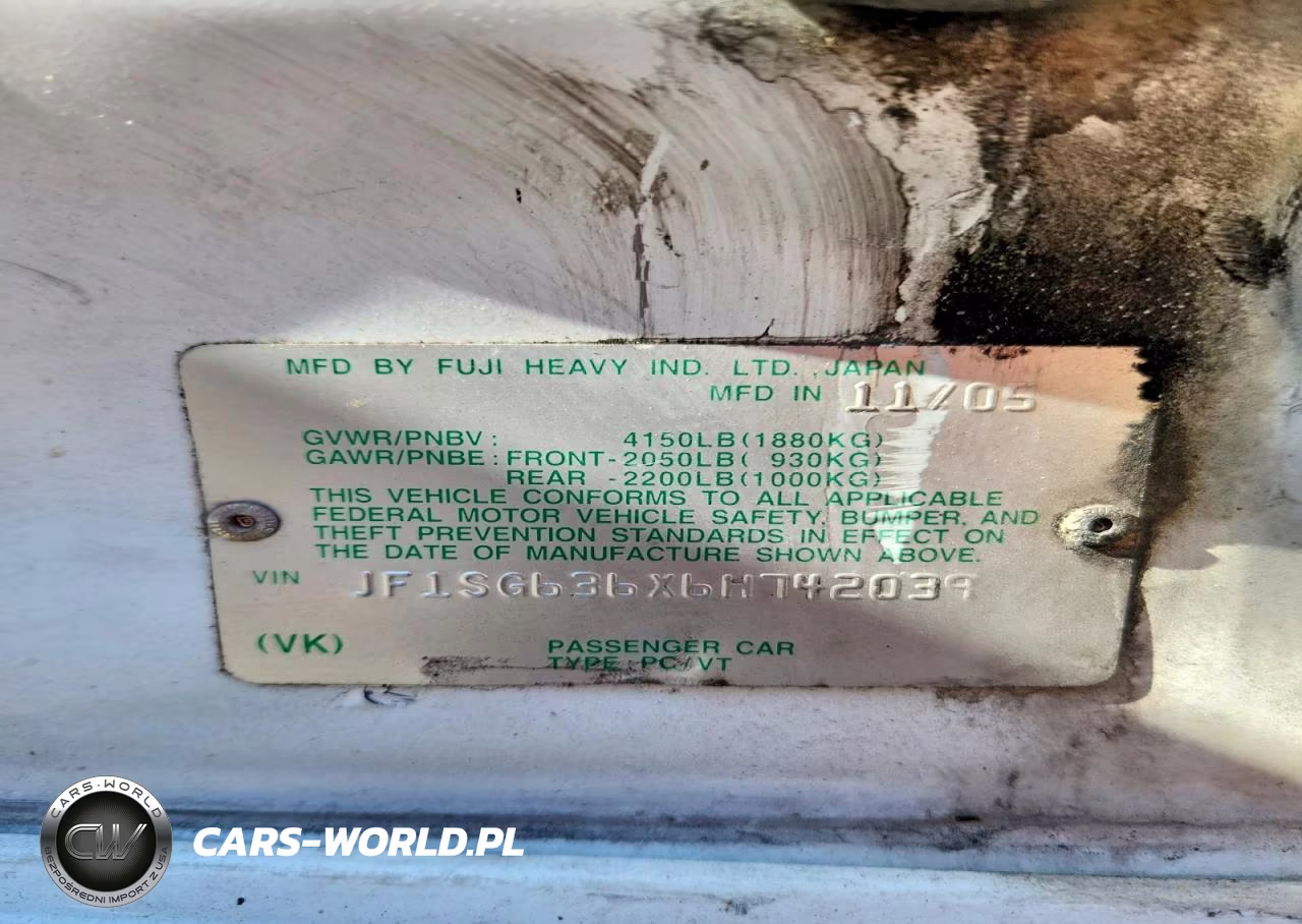 2006 Subaru Forester 2.5X VIN:JF1SG636X6H742039 - 13