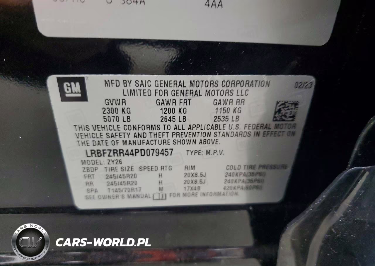 2023 Buick Envision Avenir VIN:LRBFZRR44PD079457 - 13