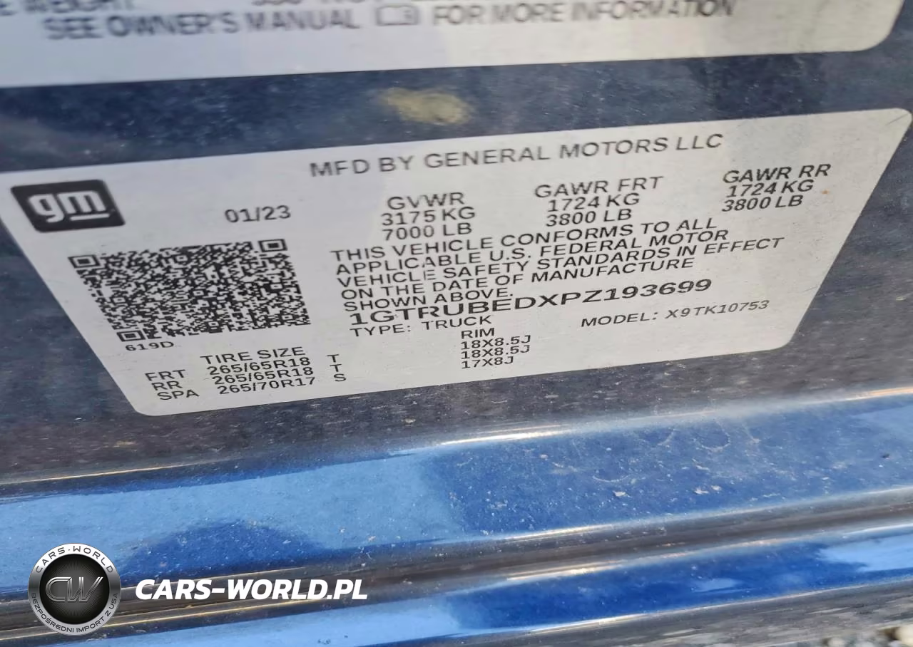 2023 GMC Sierra K1500 Sle VIN:1GTRUBEDXPZ193699 - 12