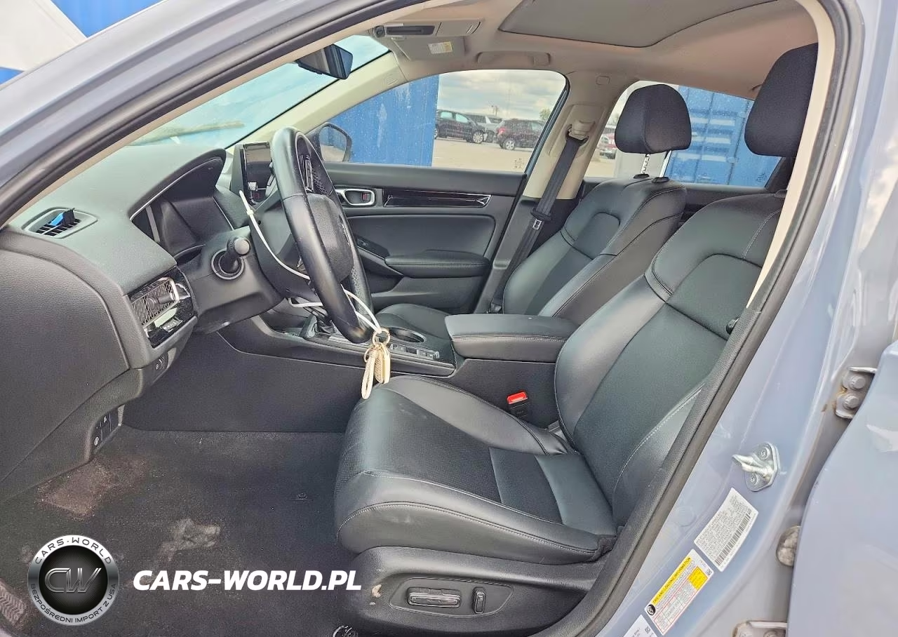2022 Honda Civic Touring VIN:2HGFE1F9XNH305968 - 7