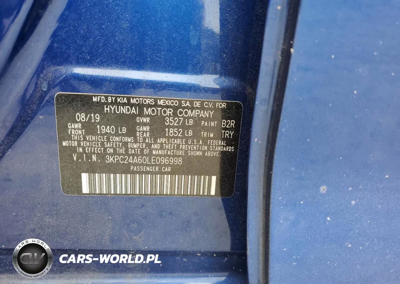 2020 Hyundai Accent Se VIN:3KPC24A60LE096998 - 12