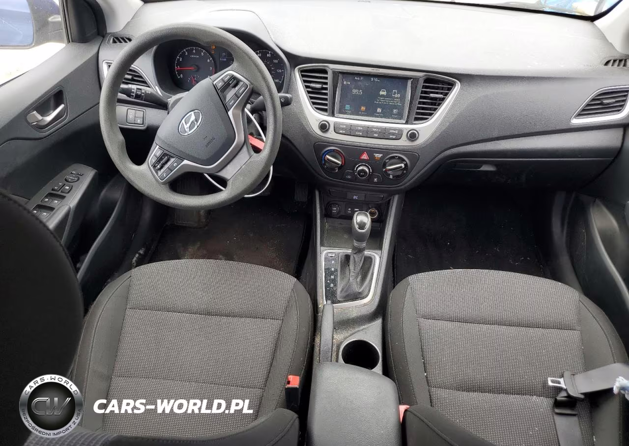 2020 Hyundai Accent Se VIN:3KPC24A60LE096998 - 8