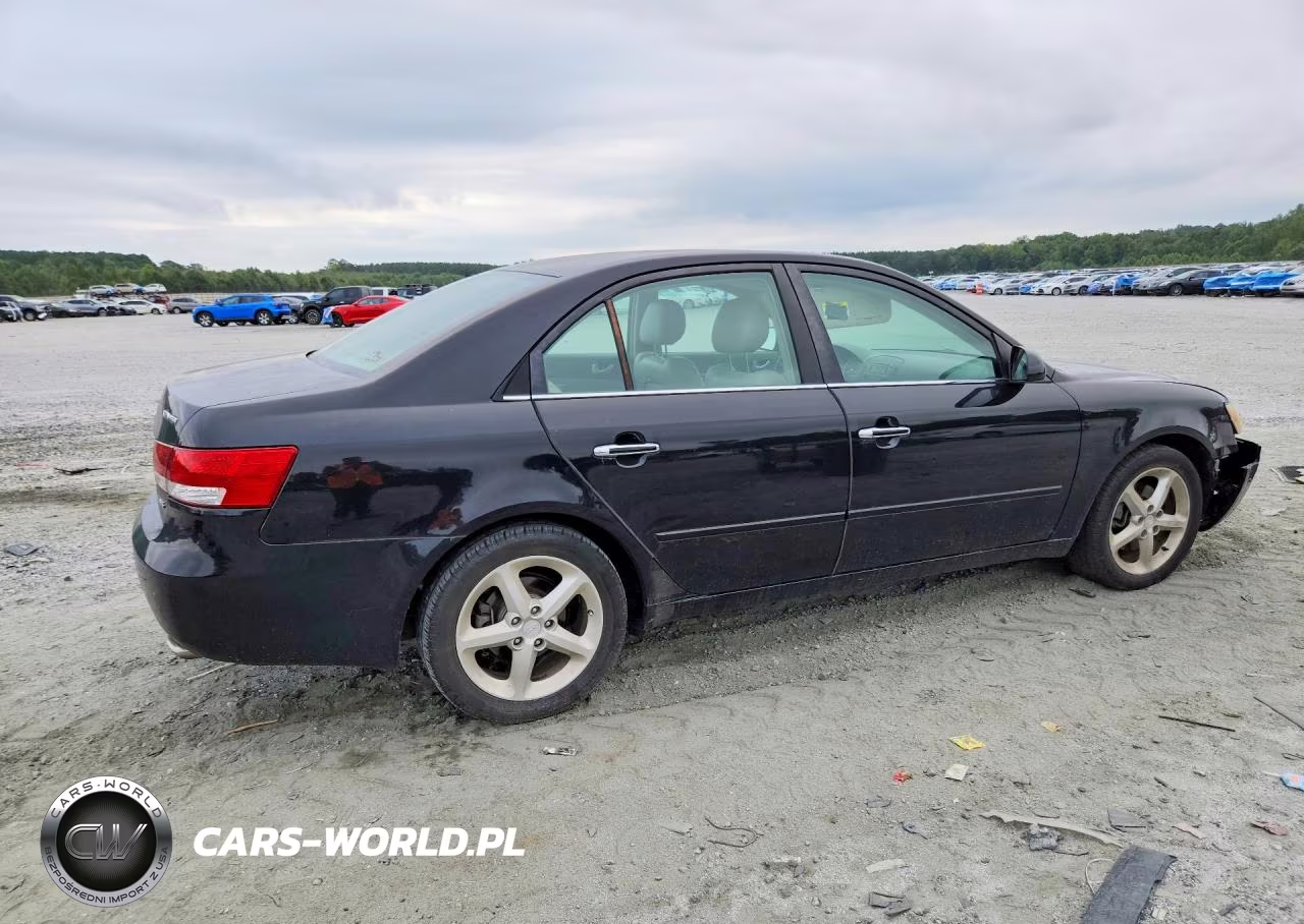2006 Hyundai Sonata Gls V6 VIN:5NPEU46F46H068617 - 3