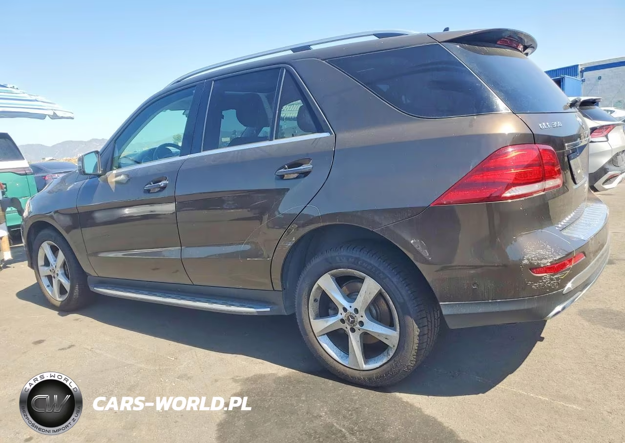 2017 Mercedes-Benz Gle 350 4Matic VIN:4JGDA5HB1HA961158 - 2