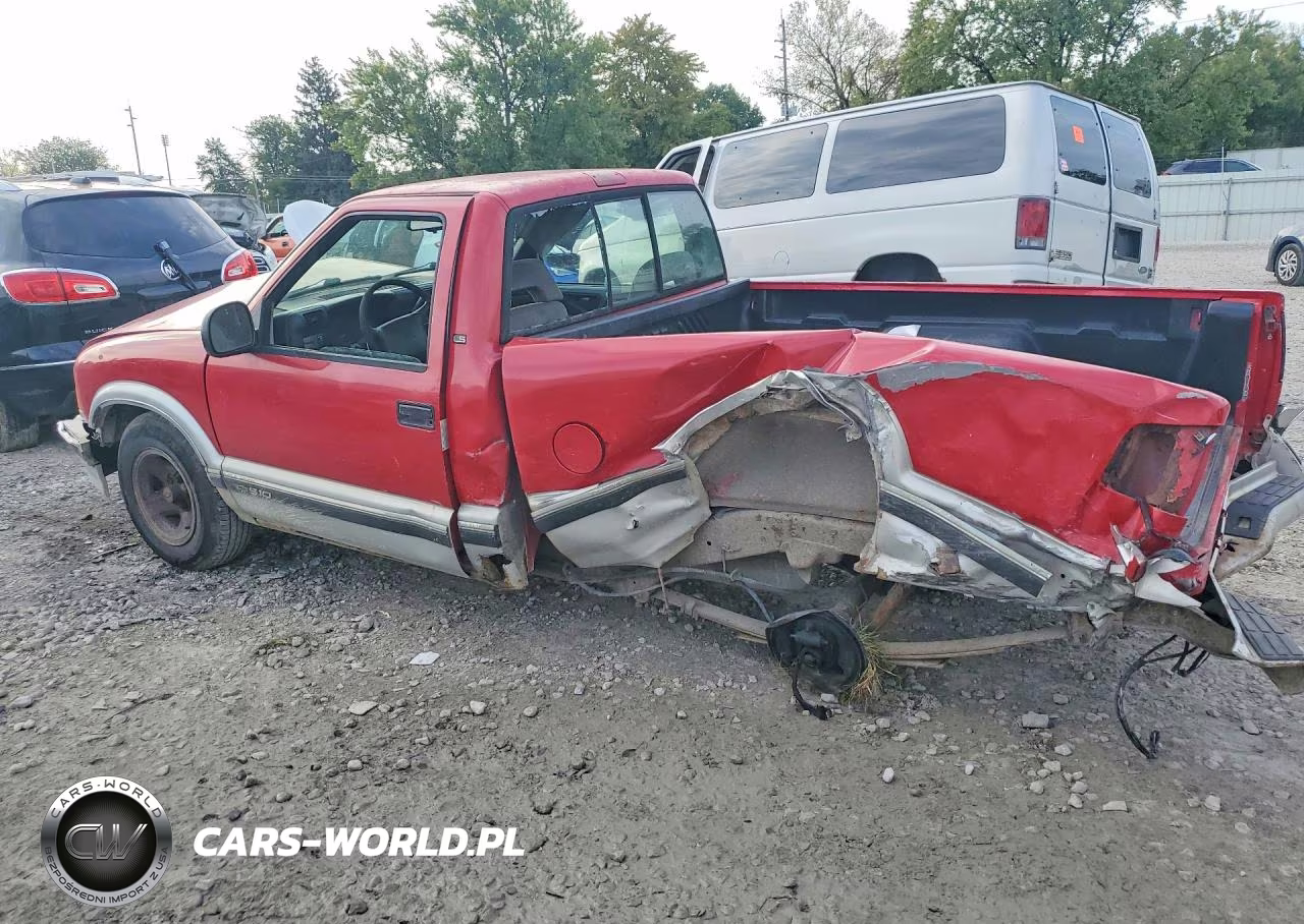 1997 Chevrolet S Truck S10 VIN:1GCCS14X0V8117395 - 2